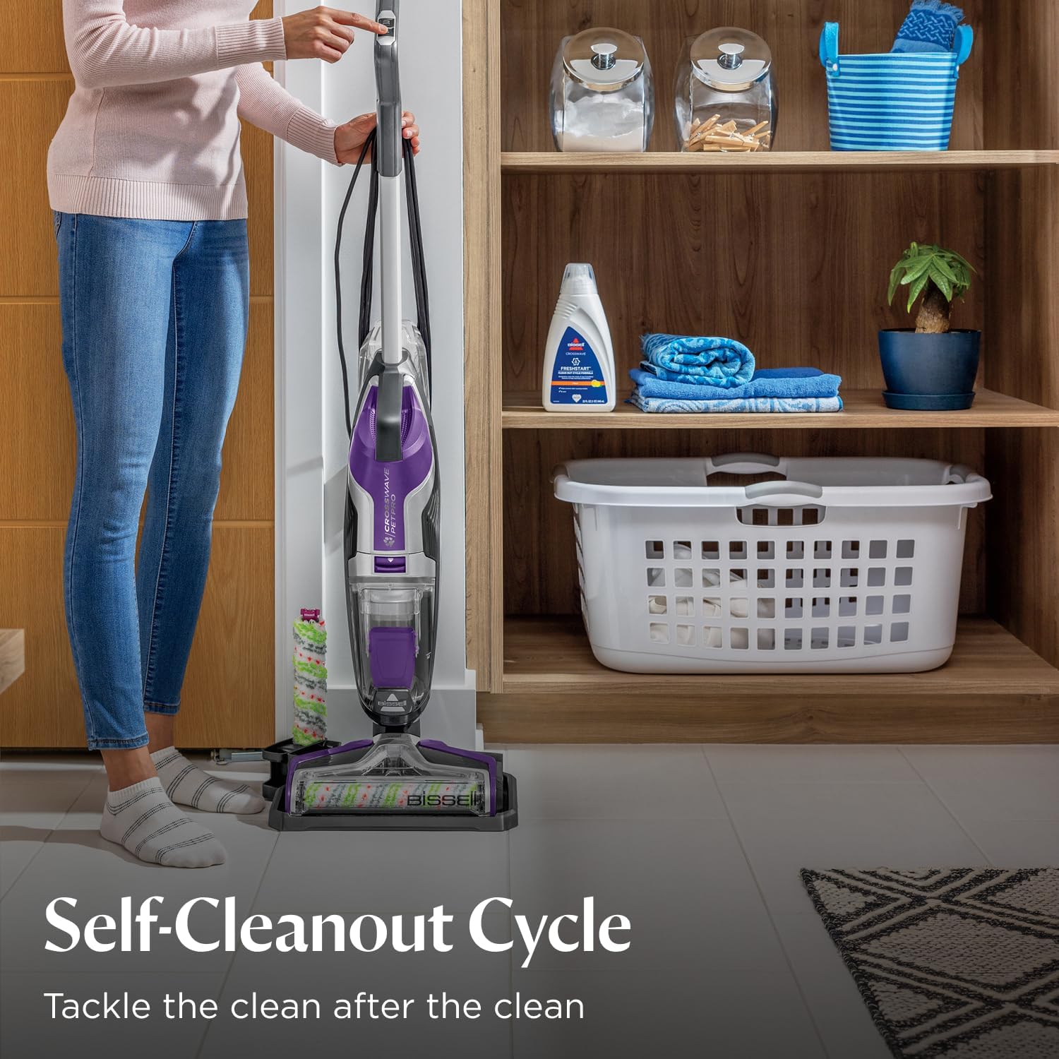 Bissell Crosswave Pet Pro Wet Dry Vacuum Mop, Hard Floors, 2306A