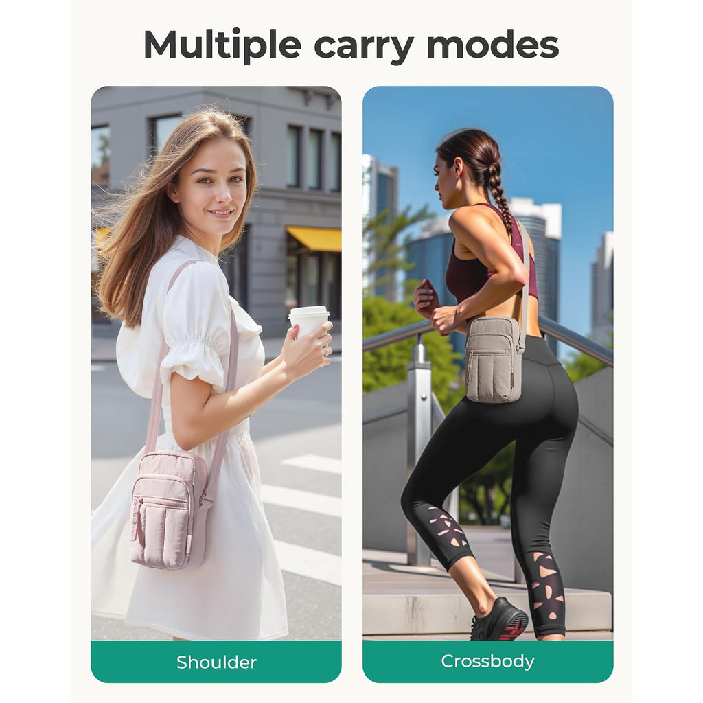 Bagsmart Crossbody Bags For Women, Mini Cell Phone Cross Body Purses Travel Wallet With Rfid Blocking Card Slots