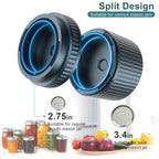 M12 Auto Stop Electric Mason Jar Vacuum Sealer - 2026 Upgrade Smart Jar Vacuum Sealer For Mason Jars With Wide And Regular 2500Mah Battery Portable Mason Jar Sealer Machine Kit