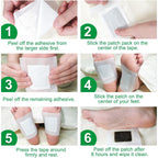 Natural Rosemary Foot Patches with Bamboo, Ginger, Vinegar, Charcoal | 30 Count | Pack of 3
