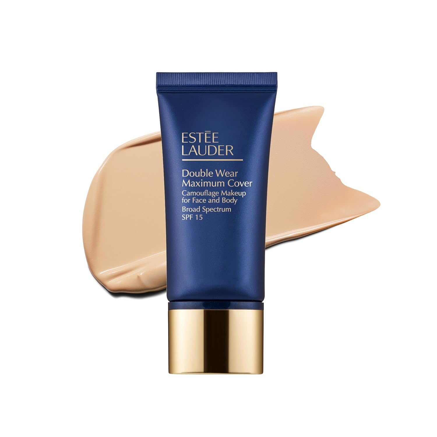 Estée Lauder Double Wear 24-Hour Maximum Cover Camouflage Foundation for Face and Body SPF 15 | Full Coverage | Tattoo Cover Up Makeup Waterproof, 1.0 Fl Oz