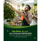 Foxfarm Tiger Bloom Liquid Plant Food - Phosphorus Fertilizer For Buds, Blooms & Flowering - Supports Soil & Hydroponic Systems - High Micronutrient Formula With 2-8-4 Nutrient Ratio - 1 Quart