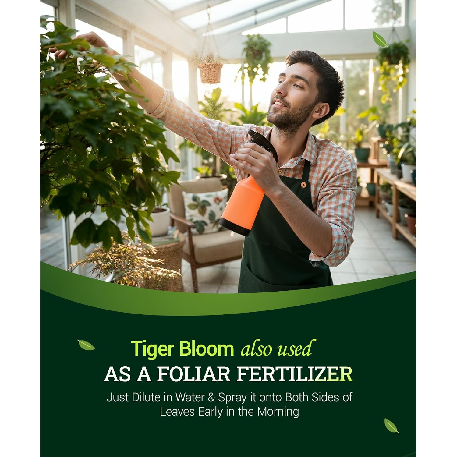 Foxfarm Tiger Bloom Liquid Plant Food - Phosphorus Fertilizer For Buds, Blooms & Flowering - Supports Soil & Hydroponic Systems - High Micronutrient Formula With 2-8-4 Nutrient Ratio - 1 Quart