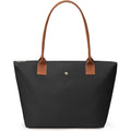 KALIDI Tote Bag for Women Nylon Top-Handle Purse,Large Capacity Shoulder Hobo handBag with Zipper Leisure Foldable Weekend