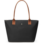 KALIDI Tote Bag for Women Nylon Top-Handle Purse,Large Capacity Shoulder Hobo handBag with Zipper Leisure Foldable Weekend