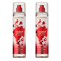 Bath & Body Works Japanese Cherry Blossom Fine Fragrance Mist, Body Spray & Perfume for Women, Long-Lasting Personal Fragrance, Iconic Floral Scent, 8 fl oz - 2 Pack