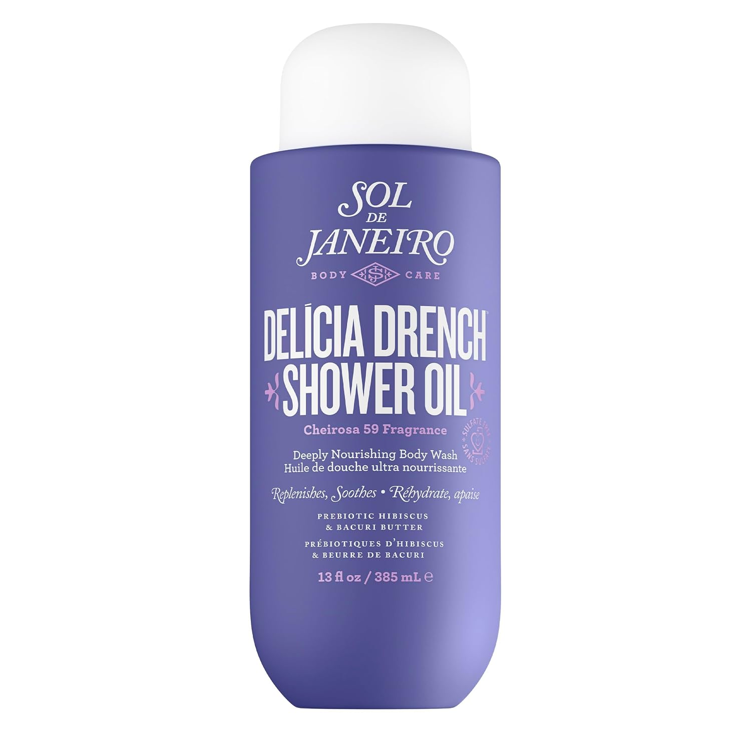 Sol De Janeiro Delicia Drench Shower Oil | Deeply Nourishing Body Wash