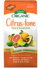 Espoma Organic Citrus-Tone 5-2-6 Natural & Organic Fertilizer And Plant Food For All Citrus, Fruit, Nut & Avocado Trees; 4 Lb. Bag. Promotes Vigorous Growth & Abundant Fruit