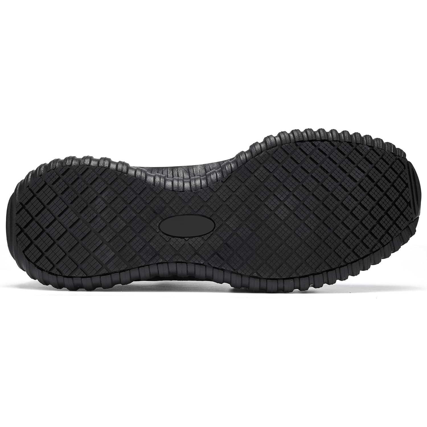 Shulook Men'S Non Slip Work Shoes Lace Up Slip Resistant Sneakers Waterproof Food Service Kitchen Chef Restaurant Slip On Walking Shoes Lightweight Comfortable Nursing Shoes Working Footwear