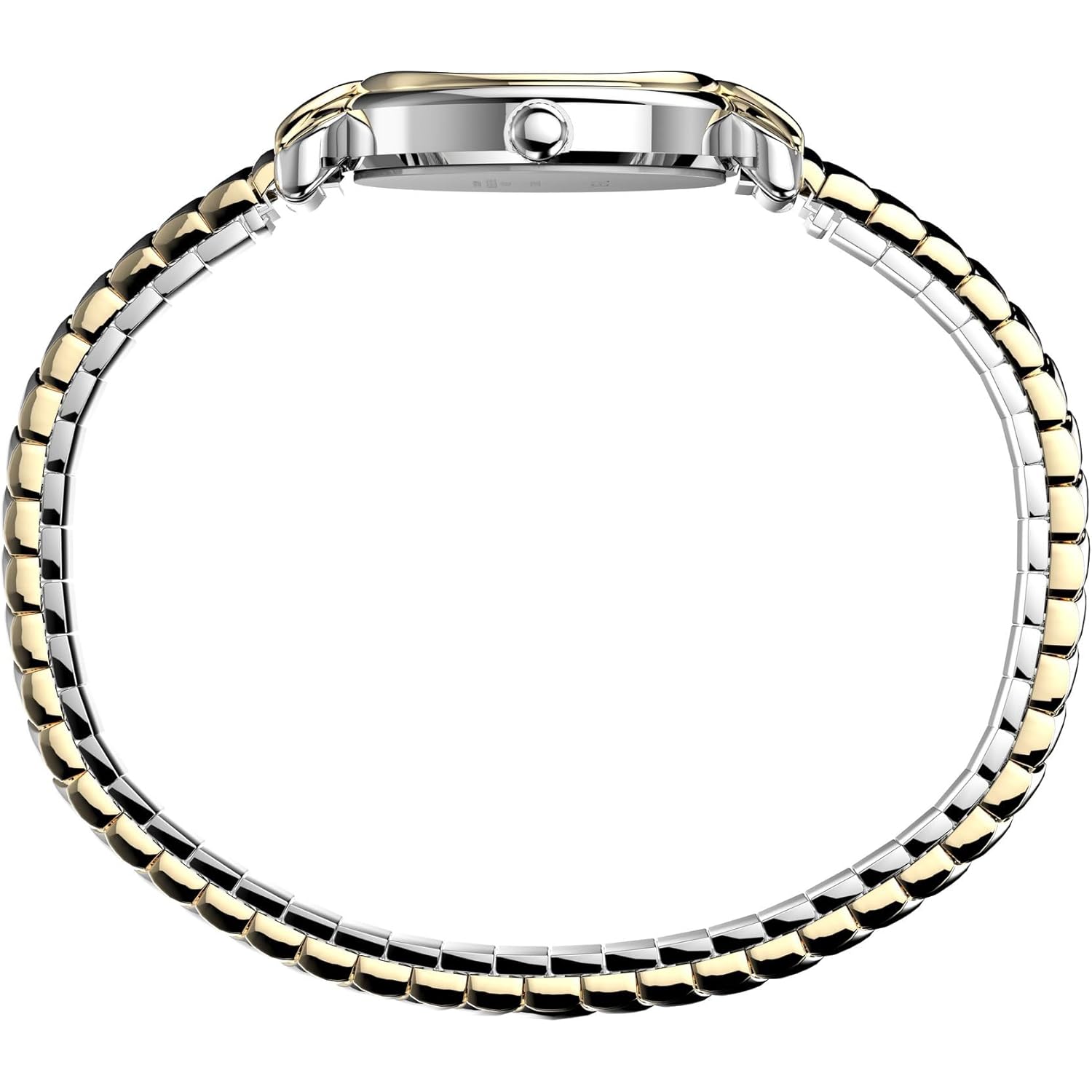 Timex Women's T21854 Pleasant Street Two-Tone Stainless Steel Expansion Band Watch