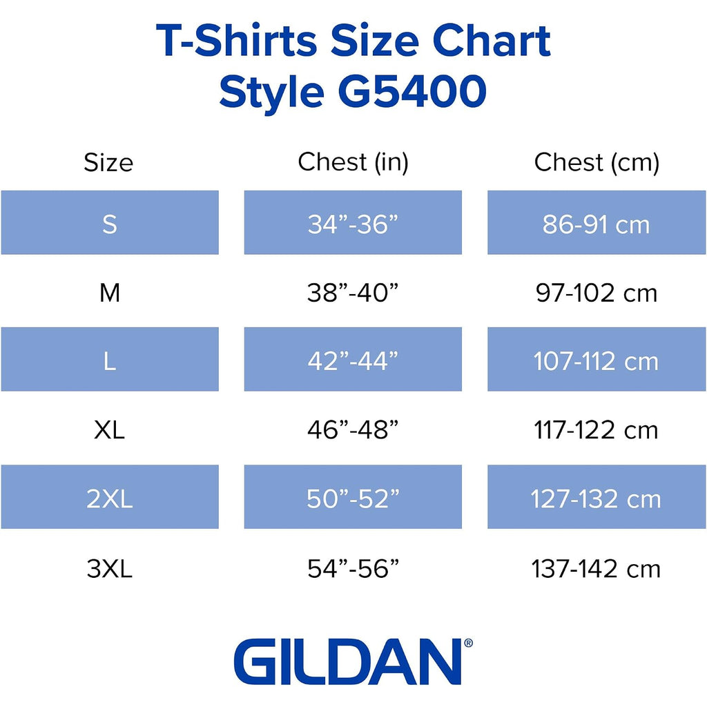 Gildan Adult Heavy Cotton Long Sleeve T-Shirt, Style G5400, 2-Pack