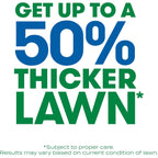 Scotts Turf Builder Thick'R Lawn Sun & Shade, 12 Lbs. | Combination Grass Seed, Lawn Fertilizer And Soil Improver, Thickens Thin Grass, Covers 1,200 Sq. Ft.