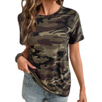 EVALESS Womens Summer Tops Casual Graphic Tees Crewneck Short Sleeve Shirts Spring 2026 Fashion T Shirts