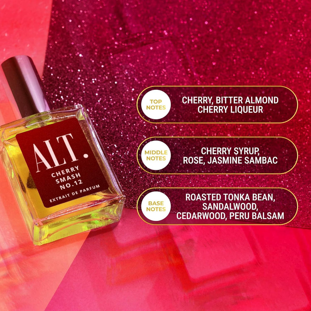ALT. FRAGRANCES Cherry Smash No. 12, Inspired by Lost Cherry Perfume for Women & Men, Unisex Perfume, Extrait de Parfum, Long Lasting Scent, 100ml