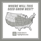 Pennington Contractors Central Grass Seed Mix, Rapid Grass Seeds For Lawn, 7 Lb
