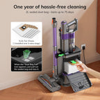 Ilife Cordless Stick Vacuum Cleaner With Auto-Empty System For Pet Hair
