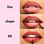 E.L.F. Main Stain Lip Marker, Lip Stain Lip Liner, Define, Contour & Fill For Long-Lasting & Transfer-Resistant Color, Vegan & Cruelty-Free, Rose Macaron
