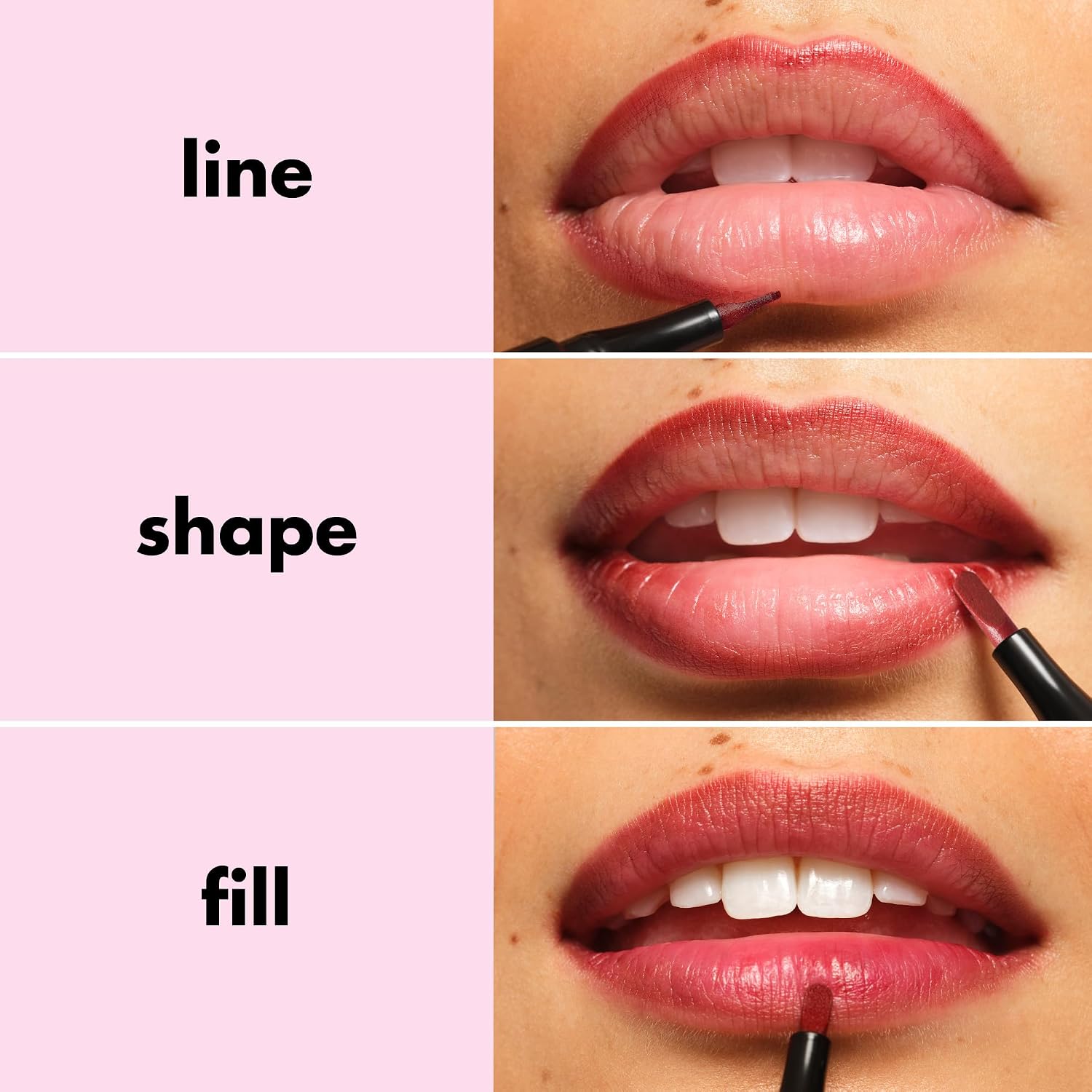 E.L.F. Main Stain Lip Marker, Lip Stain Lip Liner, Define, Contour & Fill For Long-Lasting & Transfer-Resistant Color, Vegan & Cruelty-Free, Rose Macaron