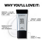 Smashbox The Original Photo Finish Smooth & Blur Makeup Primer | Instantly Smooths and Blurs Fine Lines and Pores | Vitamins A + E