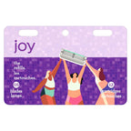 joy Womens Razor Blade Refills, 12 Count, Purple, Lubrastrip to Help Avoid Skin Irritation