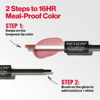 Revlon Colorstay Overtime Liquid Lipstick With Clear Lip Gloss, Long-Lasting Lip Color, Dual Ended With Moisturizing Vitamin E, 380 Always Sienna, 0.07 Fl Oz