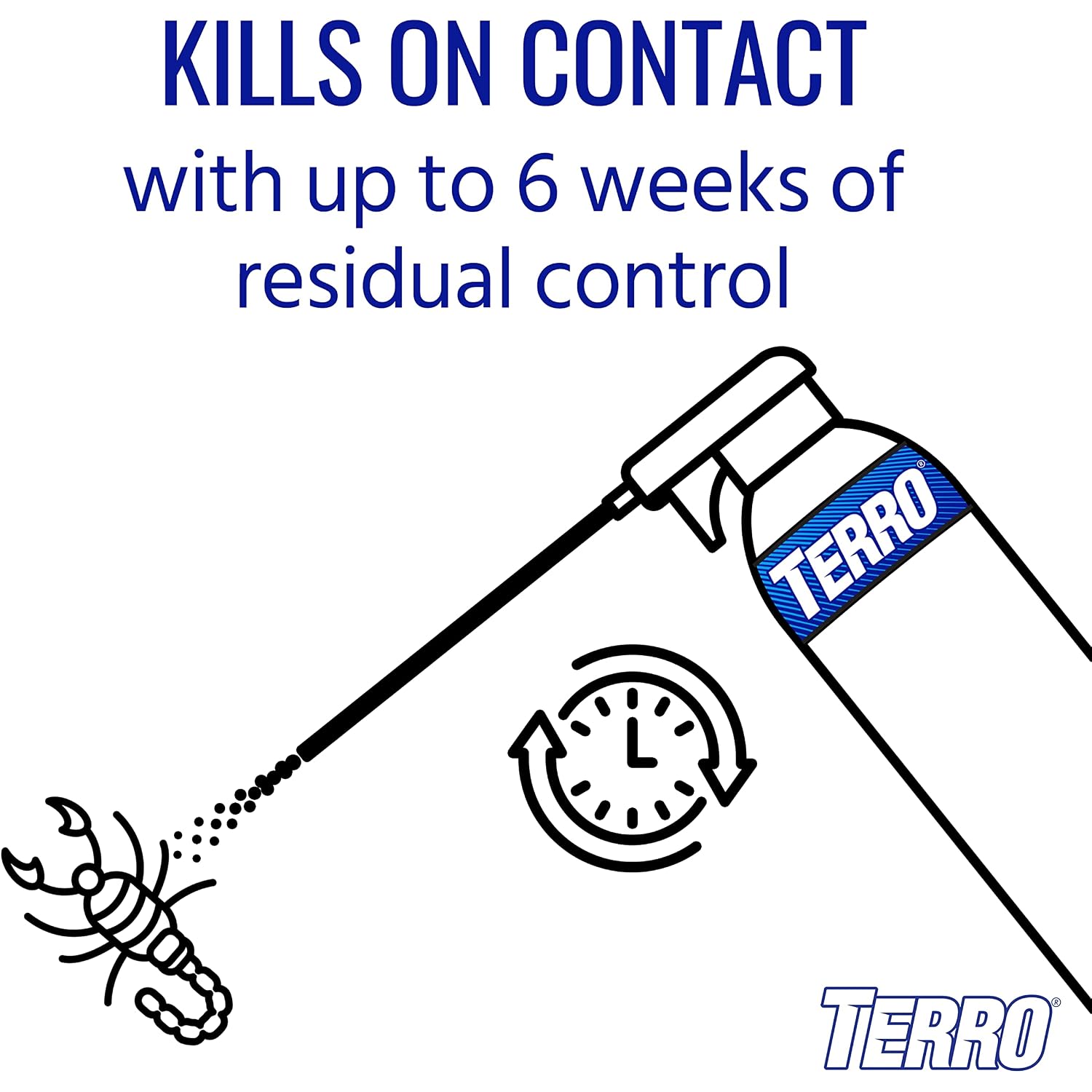 Terro Scorpion Killer, 16 Fl Oz Aerosol Spray Can | Kills Scorpions, Spiders, Ants, Roaches, Crickets On Contact, Residual Protection For Indoor And Outdoor Pest Control
