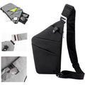 Crossbody Travel Bags For Women, Anti Theft Proof Safe Slim Sling Travel Purses, Personal Flex Shoulder Bag For Men Women