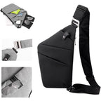 Crossbody Travel Bags For Women, Anti Theft Proof Safe Slim Sling Travel Purses, Personal Flex Shoulder Bag For Men Women