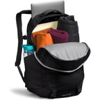 The North Face Router Everyday Laptop Backpack - Daypack, Water Repellent, Laptop Sleeve, Reflective Details, Tnf Black/Tnf Black-Npf, One Size