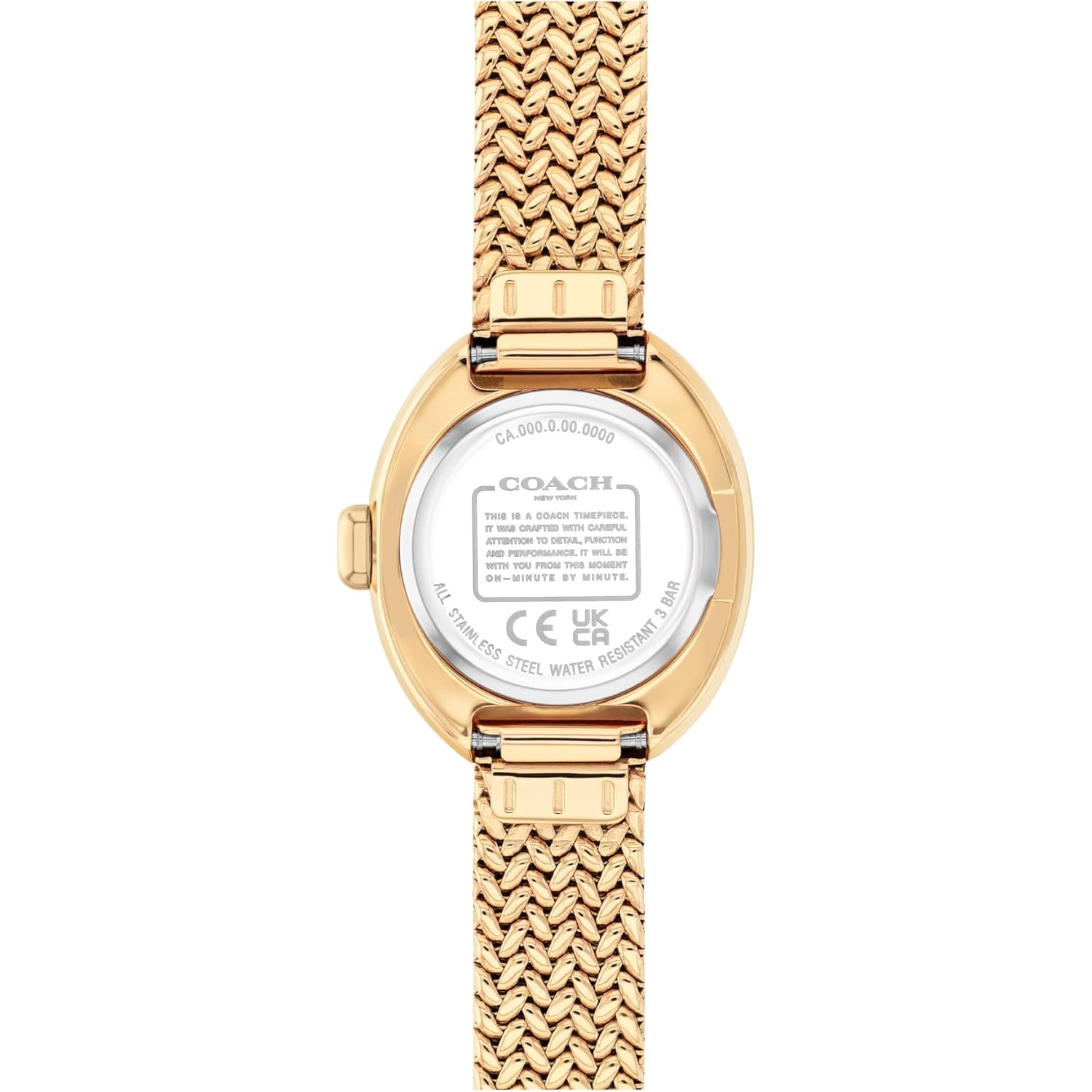 COACH Women's Sammy 2H Quartz Bracelet Watch, 22.5mm Petite Oval Case, Premium Fashion, Everyday Wear - Gift for Her