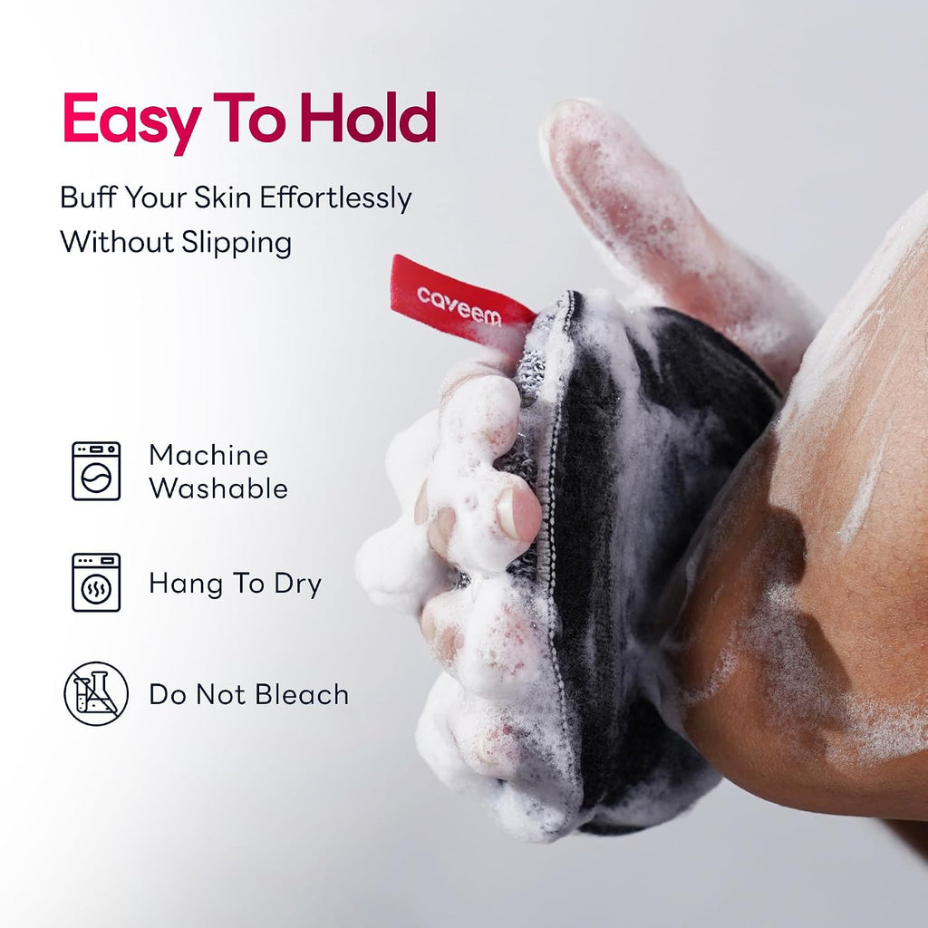 Exfoliating Body Scrubber, Bath And Body Scrub Buffer, Body Exfoliator For Remove Dead Skin, Gentle And Rough Lightweight Sponge For Shower (2 Pack)