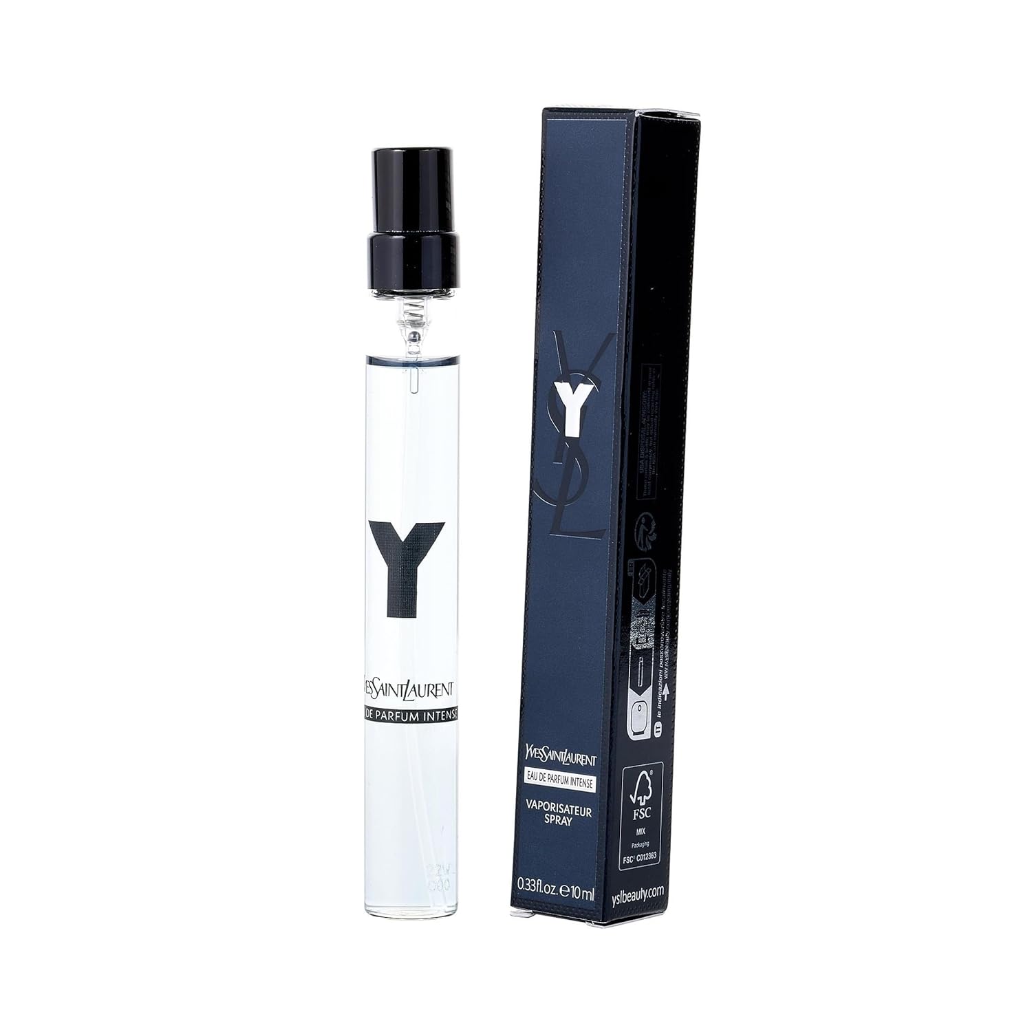 YVES SAINT LAURENT Y Eau De Parfum Intense Spray for Men, 0.33 Ounce