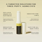 Cumabalm™ – Eye Balm With Turmeric And Retinol For Puffy Eyes & Dark Circles – Vegan