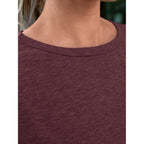 Women's Soft Basic Short Sleeve T-Shirt, Round Neck Tops Summer Casual Tee for Spring Shirts Clothes Everyday Wear