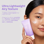 Frudia Blueberry Hydrating Air Fit Sunscreen Spf 50 Pa++++, 1.76 Oz | Noncomedogenic, Ultra Lightweight Broad Spectrum Korean Face Sunscreen With Triple Hyaluronic Acid, & Panthenol
