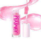 Je'MYU Korean Lip Gloss with Glycerin & Peptide – Instant Hydration & Plumping, Glassy Natural Pink Tint, Non-Sticky Daily Wear, 4.5 ml