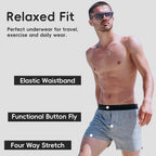Mens Boxers Shorts Breathable Cotton Underwear Boxers For Men Pack