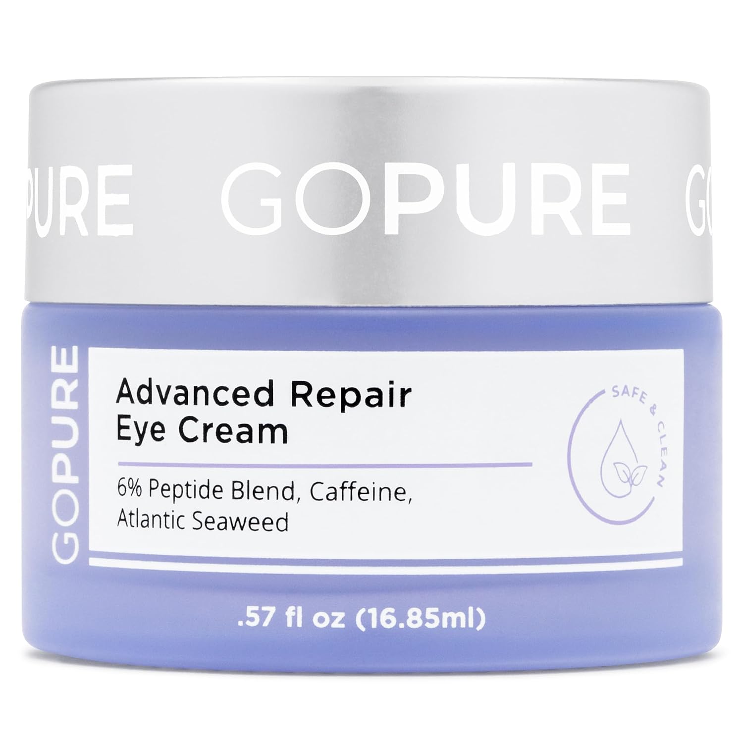 Gopure Advanced Repair Eye Cream - Under Eye Cream For Puffiness, Bags, And Dark Circles, Visibly Improve The Look Of Fine Lines, Wrinkles, And Crows Feet - 0.57 Fl Oz