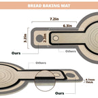 Silicone Bread Sling For Dutch Oven, 2 Pcs Non-Stick & Easy Clean Reusable Sourdough Mat, Sourdough Bread Baking Supplies, Tools ＆ Accessories
