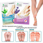 5 Pack Foot Peeling Mask,Exfoliator Peel Off Calluses Dead Skin Callus Remover,Foot Mask for Dry Cracked Feet,Foot Peel Masks for Men and Women Feet Peeling Mask for Fathers Mothers Day Gifts