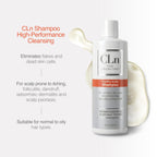 Cln® Shampoo - Clarifying Formula With Salicylic Acid, For Normal To Oily Scalp Prone To Folliculitis, Dandruff, Itchy & Flaky Scalp, Fragrance-Free & Paraben-Free, 8 Fl. Oz.