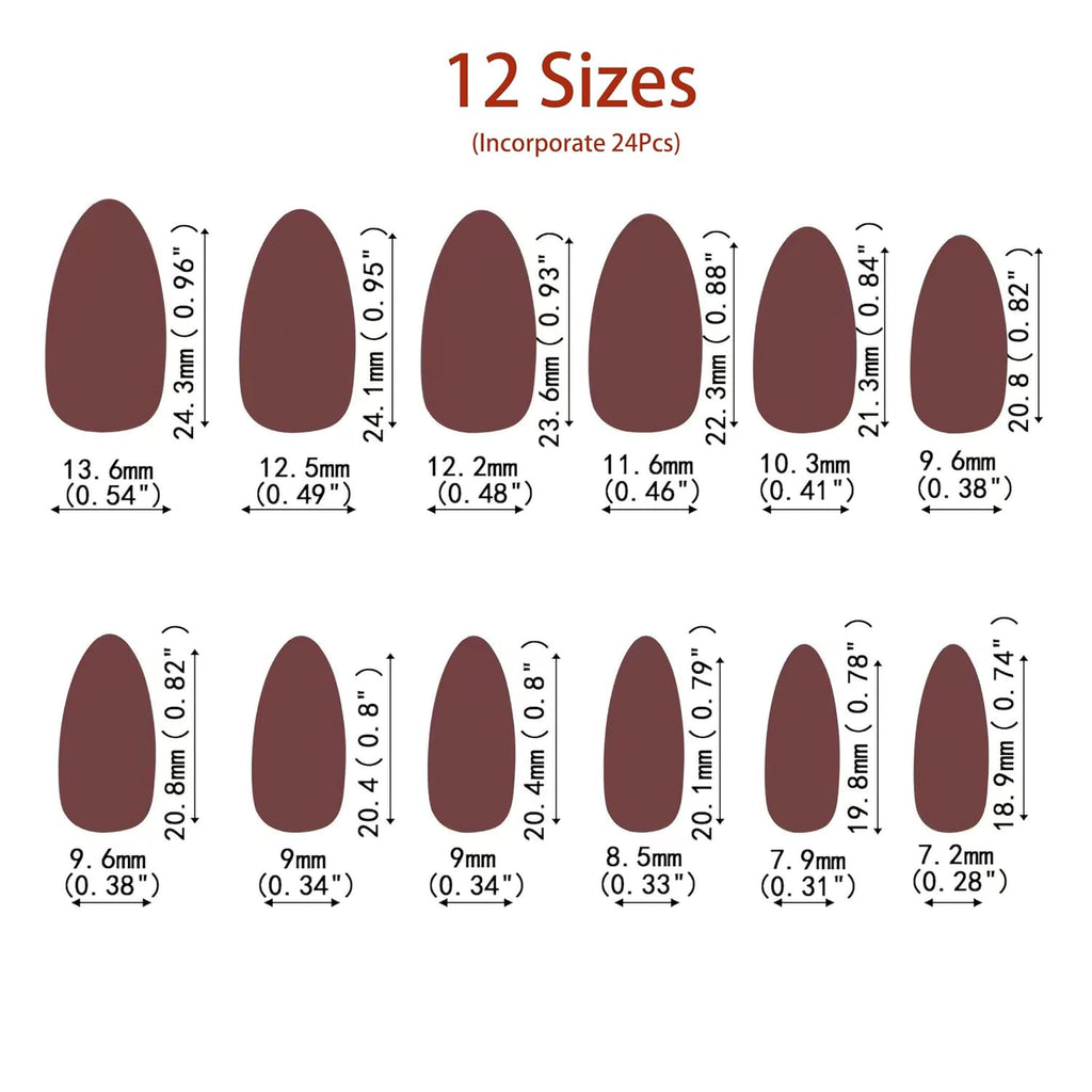 Glitter Black Press on Nails,By Artificial Apply UV Top Coat, Almond Shape Galaxy Fake Nails Stick Glue on Nails Set Reusable Complete Set of 24pcs