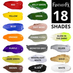 Mehron Makeup Fantasy Fx Cream | Water Based Halloween Makeup | White Face & Body Paint For Adults 1 Fl Oz (30Ml) | Made In The Usa