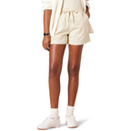Women's Stretch Cotton Mid-Rise Pull-On Relaxed-Fit Shorts