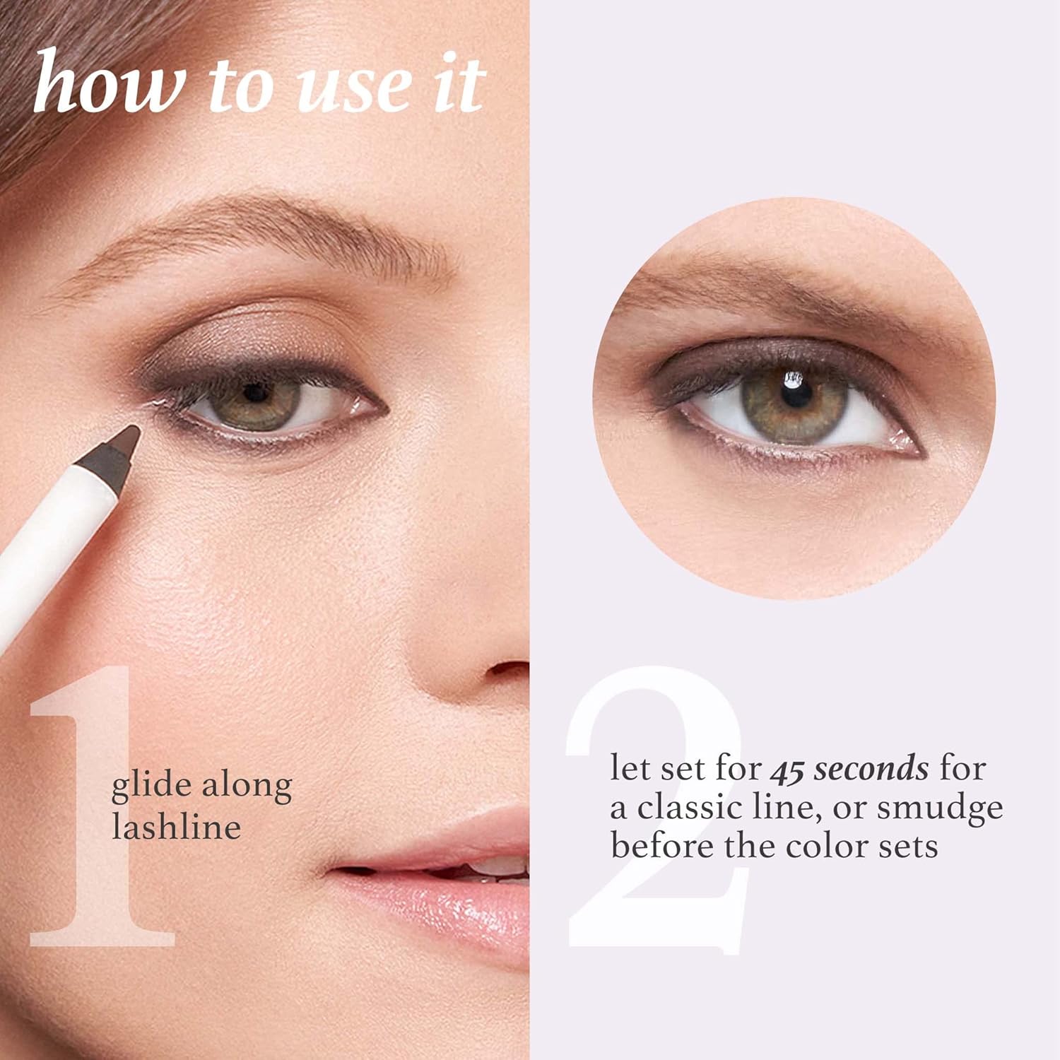 Julep When Pencil Met Gel Eyeliner – Waterproof, Long-Lasting, Smudge-Proof Liner for Everyday to Night Looks, Camo Green Matte