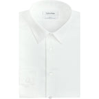 Calvin Klein Men'S Slim Fit Non-Iron Herringbone Dress Shirt