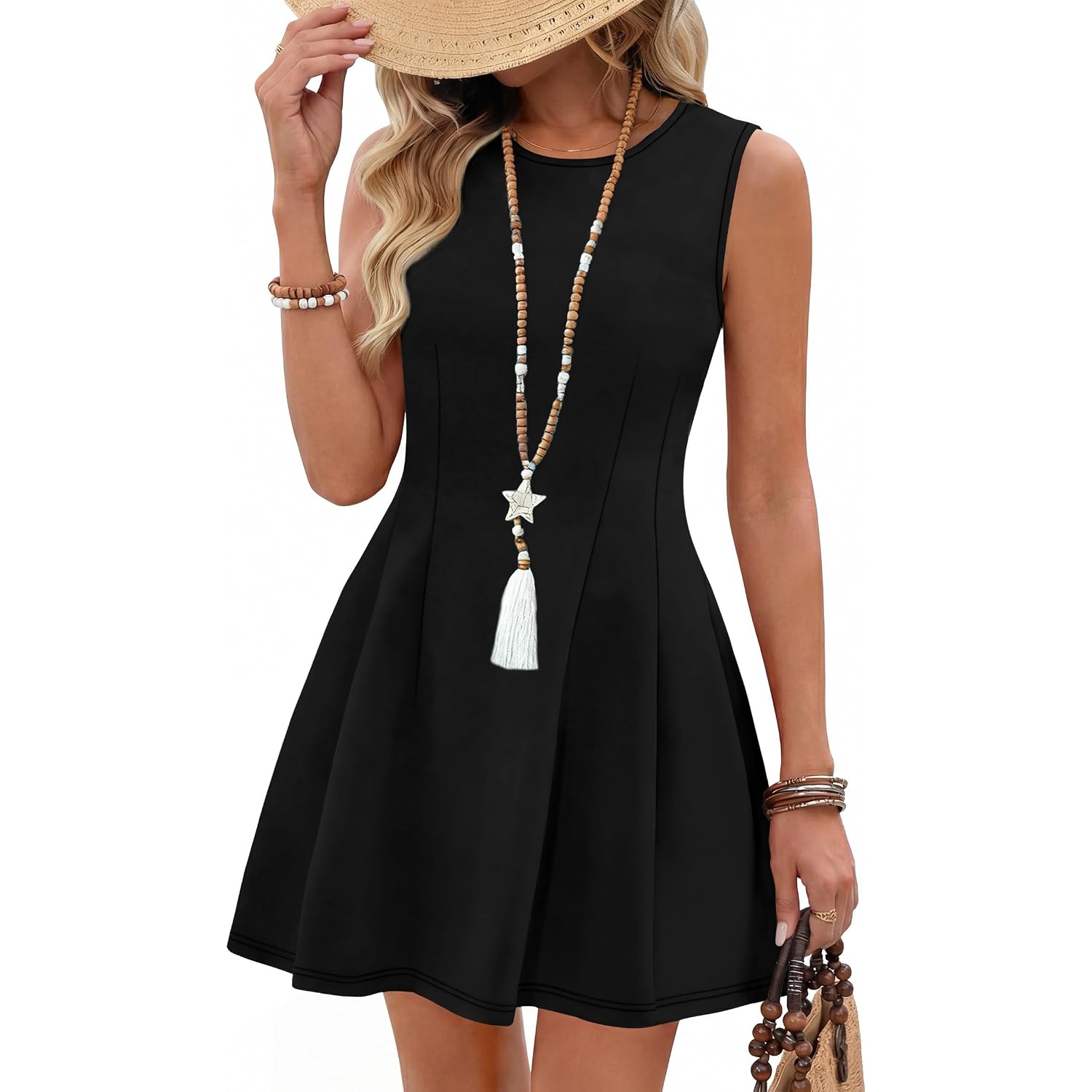 Ofeefan Summer Dresses For Women 2026 Elegant Cocktail Short Dress