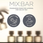 MIX:BAR Vanilla Bourbon Hair + Body Mist Spray for Women + Girls - Vanilla Bean, Sandalwood, Jasmine + Bergamot, Amber Fragrance Notes - Vanilla Bedroom + Hair + Body Oil Spray - Vegan - 5oz
