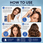 5% Minoxidil For Men And Women Hair Growth: Minoxidil Spray Hair Regrowth Treatment Serum With Biotin & Rosemary -Stop Hair Thinning And Hair Loss For Stronger Thicker Longer Hair 2 Pack