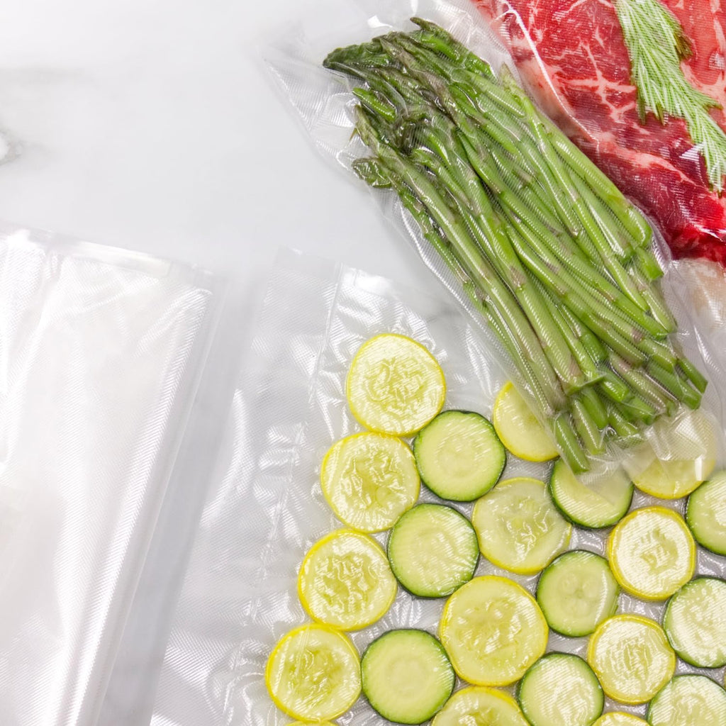 Nesco Vs‑04R Vacuum Sealer Rolls For Home Food Storage, Custom‑Size 11‑Inch Bags Compatible With Nesco And Most Vacuum Sealers